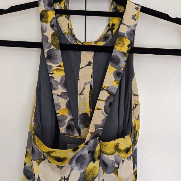 Yellow and gray floral maxi dress from Modcloth - Picture 3 of 7